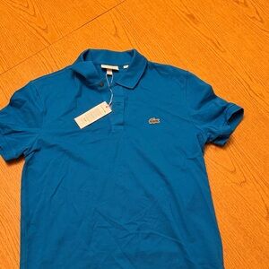 Lacoste Men's Vibrant Blue Polo Shirt